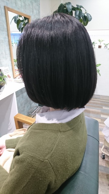 ヘアカット　ベーシック　デザイン ヘアドネーションカット ベーシックボブヘア | ヘアデザイン